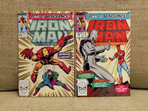 Iron man 251 252 1989 - man,