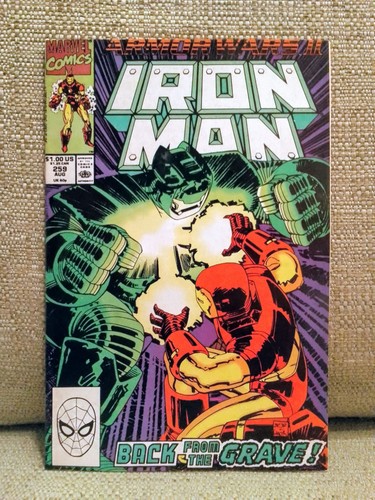 Iron man 259 1990 marvel - man, #259