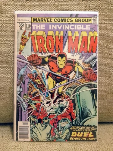 Iron man 110 1978 marvel - man,
