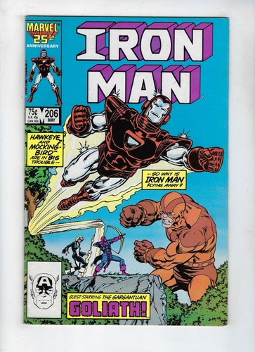 Iron man 206 marvel comics - iron,