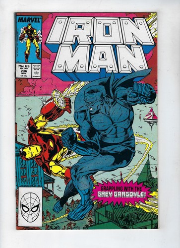 Iron man 236 battles the - man, #