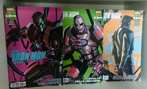 Iron man 2020 panini - man,