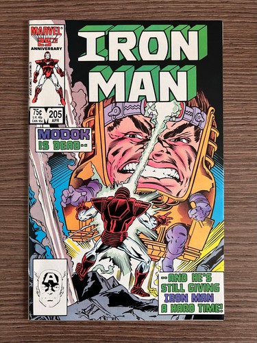 Iron man 205 1986 nm - man, vf/nm