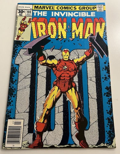 Marvel comics iron - iron, man