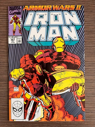 Iron man 261 1990 - 1990, nm