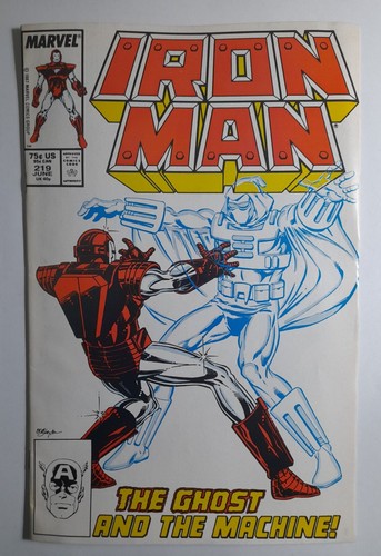 Iron man 219 1987 - iron, vf/nm