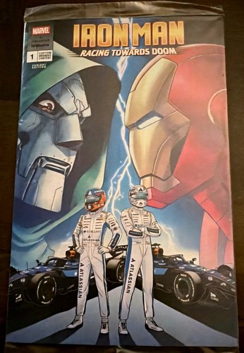 Iron man racing - iron, doom
